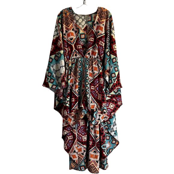 Asos romper with train size 8 printed multi white blue - Picture 5 of 8